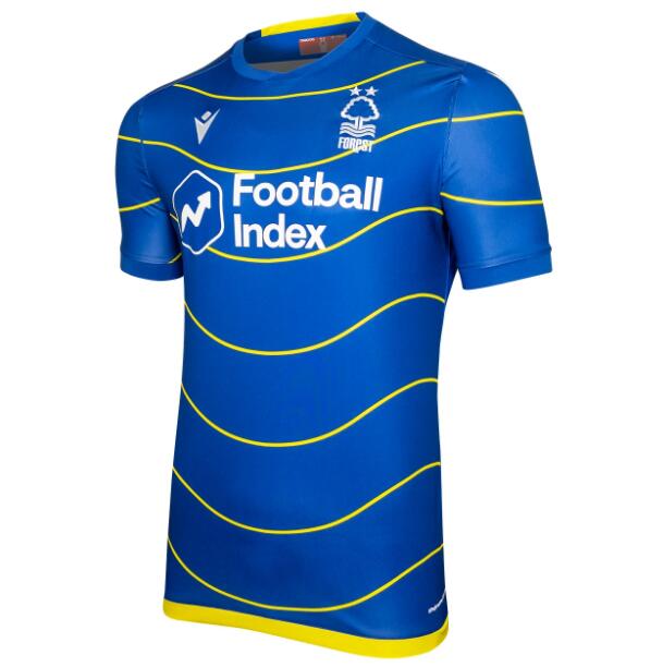 Nottingham Forest Away Blue Soccer Jersey Shirt 2020/21